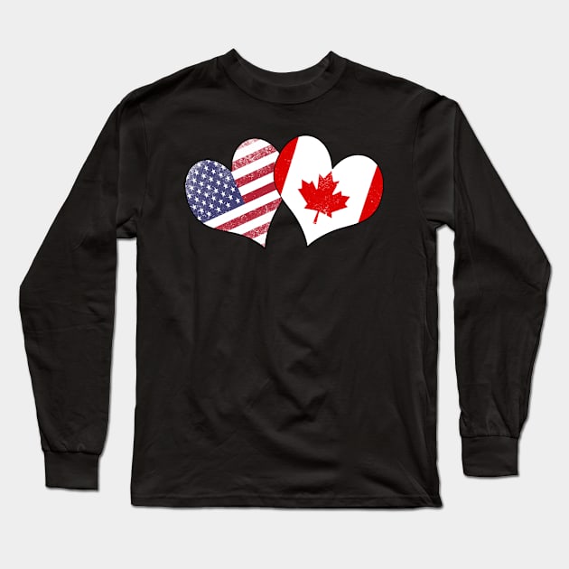 Canada Long Sleeve T-Shirt by Leosit